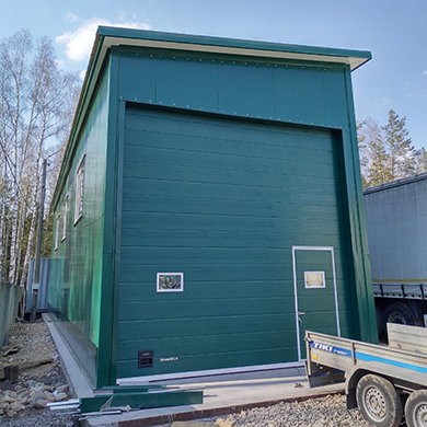 Ангар 5х20м для ремонта грузовых машин