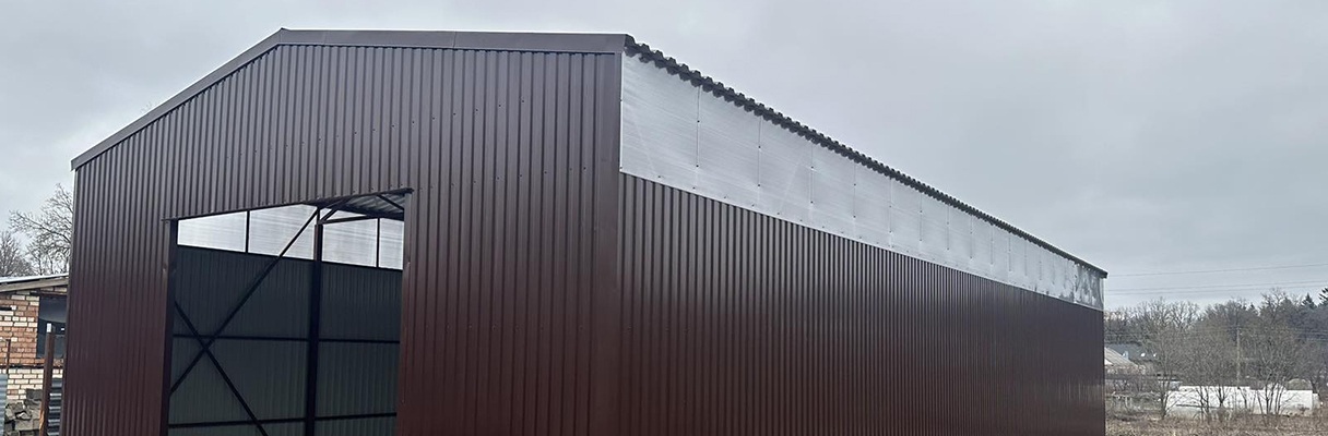 Складское помещение холодного типа 9х22м